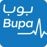 bupa arabia بوبا العربية android application logo